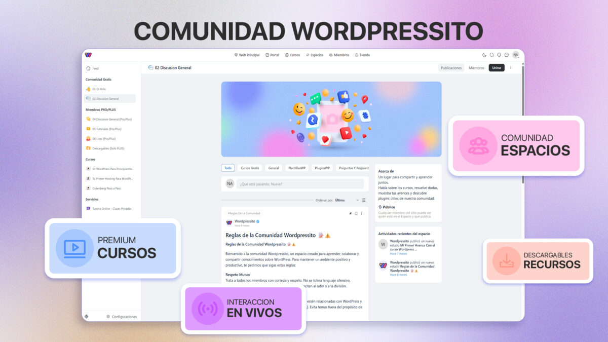 Apoyo Comunidad WorPressito