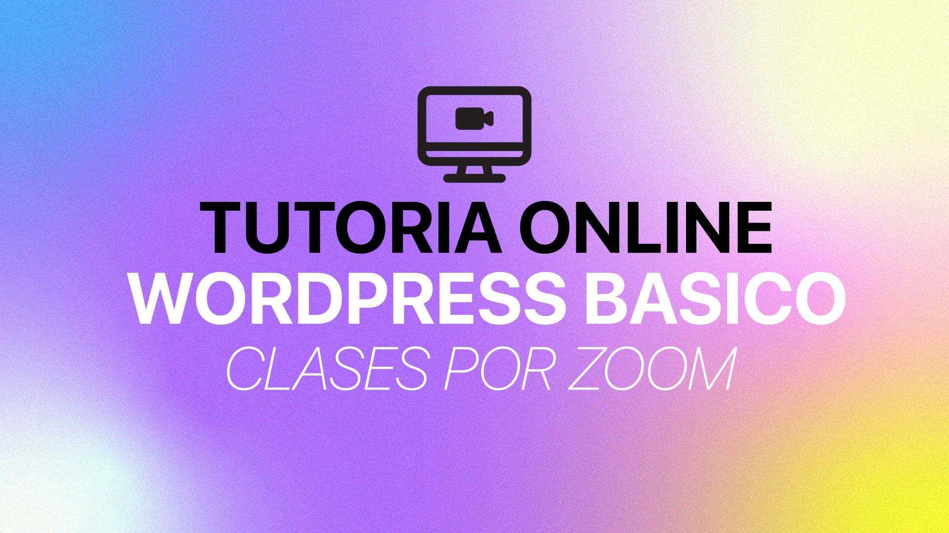 Tutoria Online - WordPress Basico