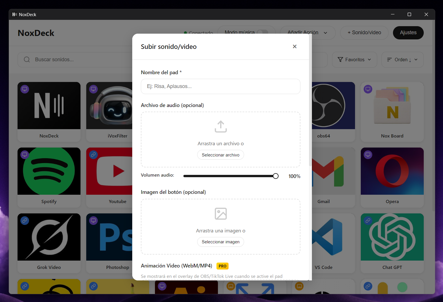 Licencia Nox Deck - Imagen 3