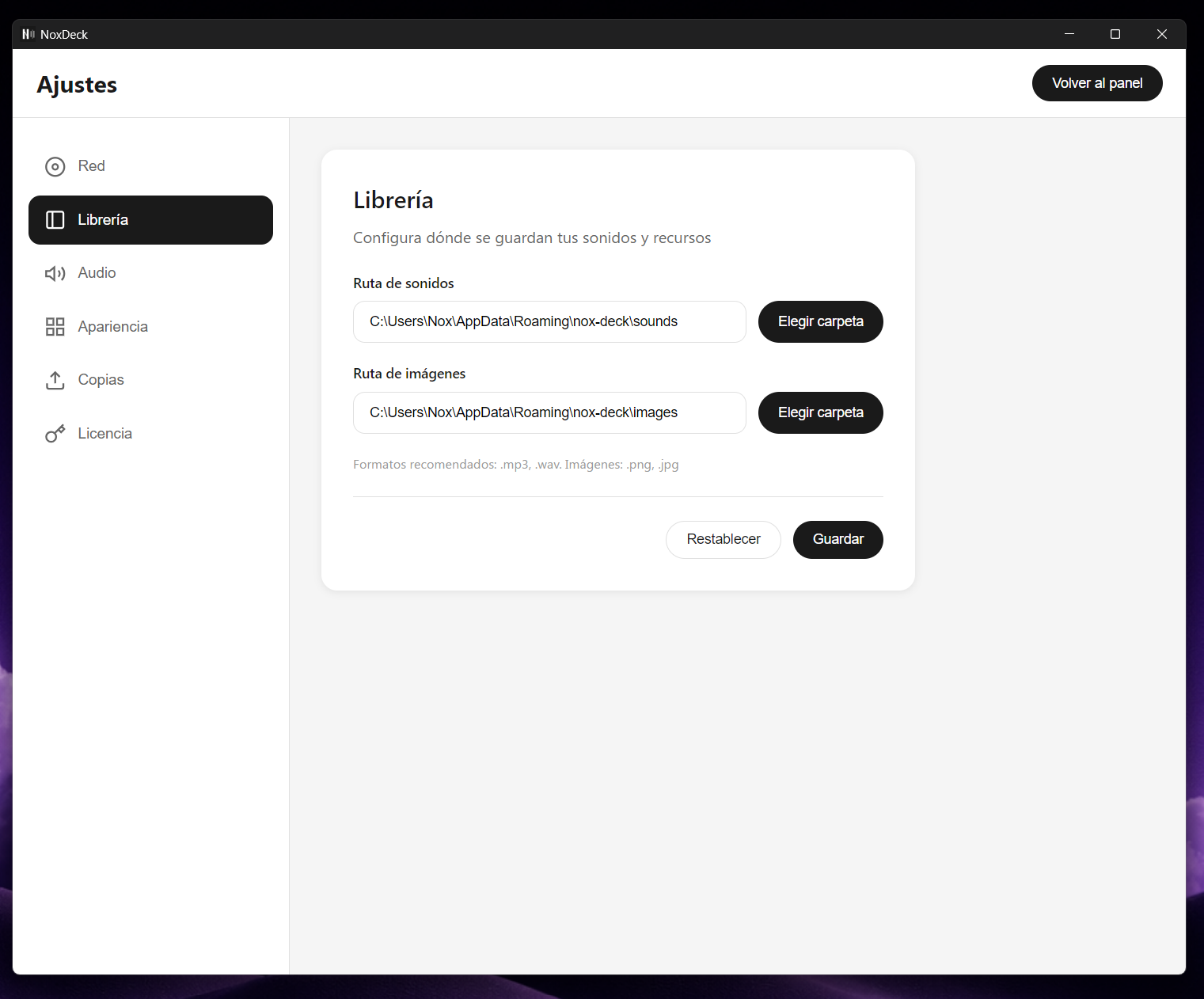 Licencia Nox Deck - Imagen 6