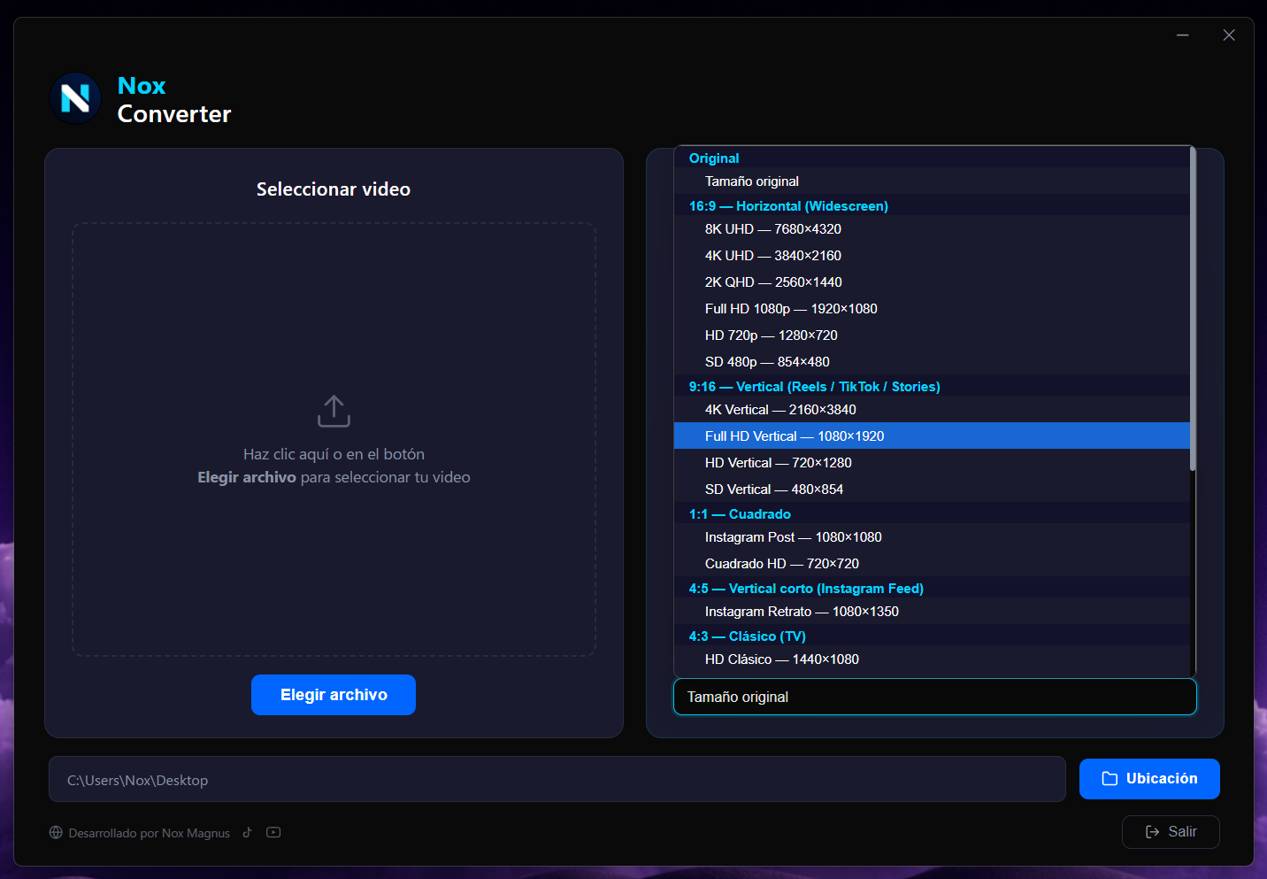 Nox Converter - Imagen 3
