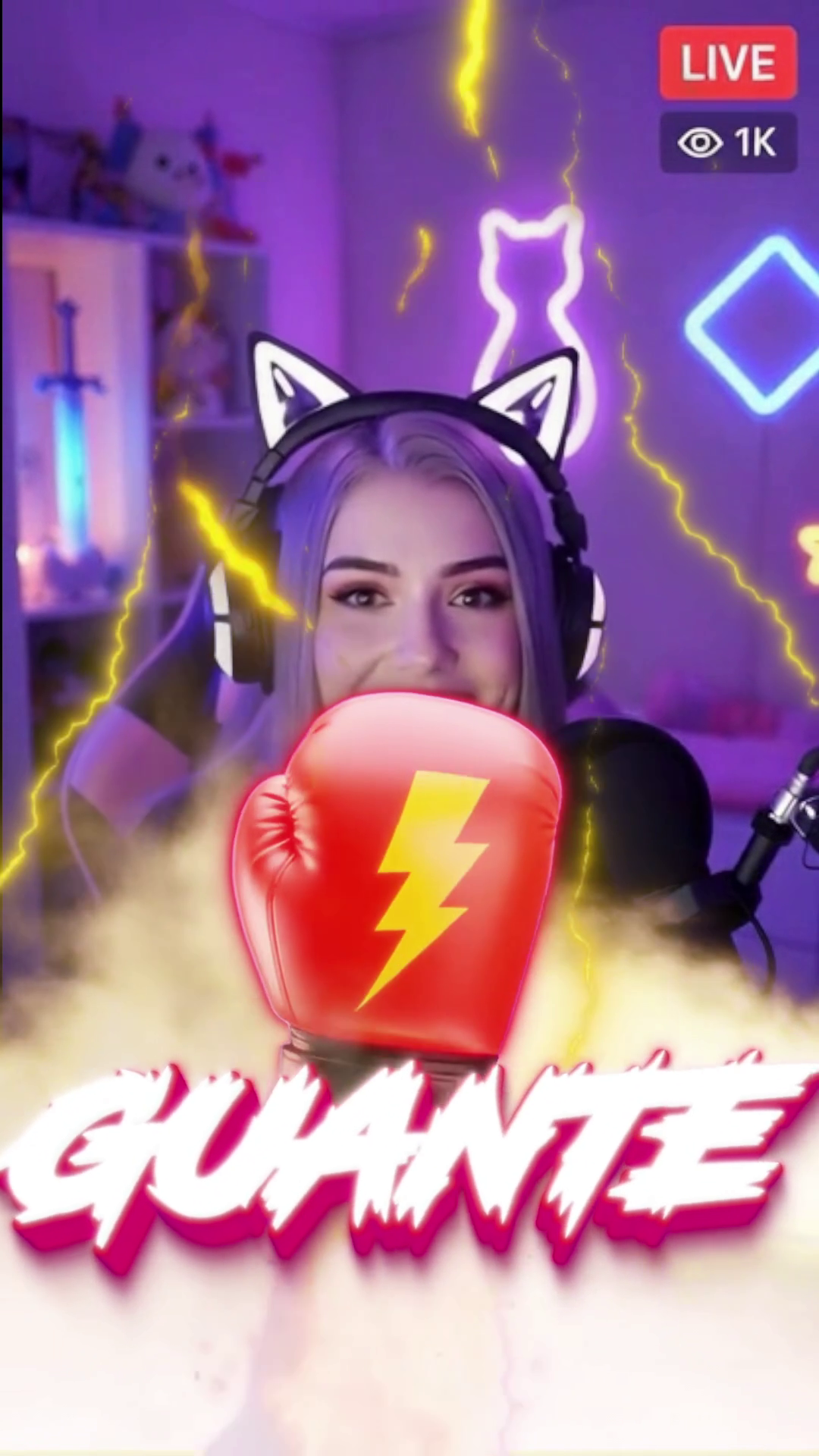 Animacion Guante - Batalla Tiktok