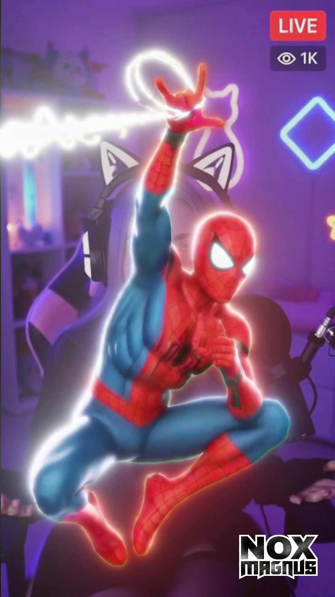 Animacion Spider Man Fondo Transparente