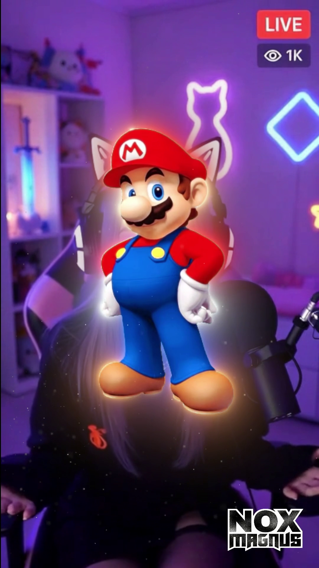 Animacion fondo Transparente de Mario Bros #animacionestiktok #fondotransparentevideos